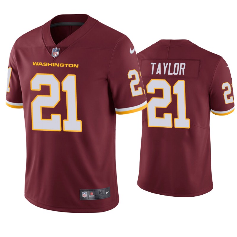 Men's Washington Football Team #21 Sean Taylor Red NFL Vapor Untouchable Limited Stitched Jersey Men's Washington Football Team #21 Sean Taylor Red NFL Vapor Untouchable Limited Stitched Jersey